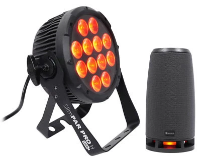 Chauvet DJ SlimPar Pro H USB D-Fi RGBAW+UV LED Par Can Wash Light+RockShip - Image 1 of 4