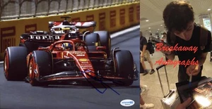 Oliver Bearman signed photo 8x10 exact proof ACOA autograph Formula 1 Ferrari 2 - Picture 1 of 5