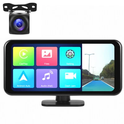 Touch Screen Car DVR Camera Dash Cam For Apple Carplay Player Dashboard Recorder - Image 1 of 4