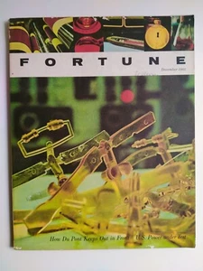 FORTUNE magazine. December 1962 Lifestyle business Tech Art Director: Leo Lionni - Picture 1 of 7