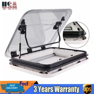 RV Roof Vent for Camper Trailer RV Caravan Motorhome Skylight Roof Window Hatch - Foto 1 di 15