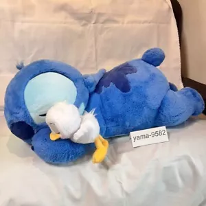 Disney Store Limited Stitch Plush Toy SUPER BIG Duck Stitch Day Rare Gift 2024 - Picture 1 of 13
