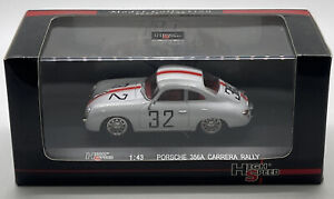 High Speed 1:43 Model Porsche 356A Carrera Rally #32 White Car Rare 32