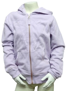 MARKS & SPENCER Niñas Púrpura Mangas Largas Capucha Top Sudadera con Capucha Cremallera 11-12 Años - Imagen 1 de 4