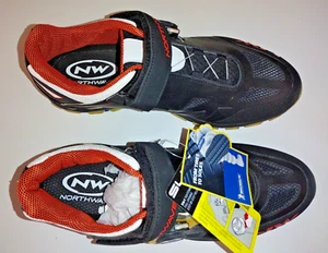 Northwave Spider Plus 2 Radschuhe schwarz/weiß/orange - Bild 1 von 5