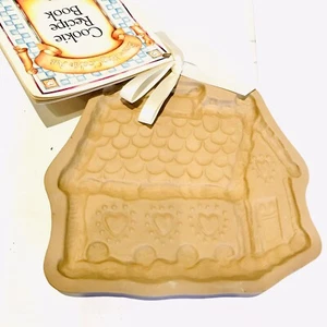 Braune Tüte Plätzchen Kunst Form Handwerk Vintage 1993 Lebkuchenhaus NEU Weihnachten - Bild 1 von 4