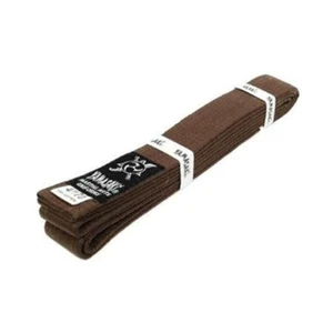 Yamasaki Deluxe Coloured Martial Arts Belts Brown - Picture 1 of 1