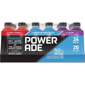 Powerade Sports Drink Variety Pack (20 fl. oz., 24 pk.) - Picture 1 of 12