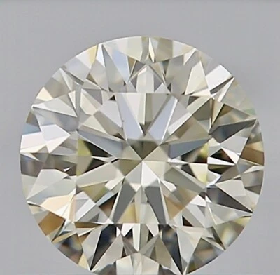 Certified Natural Diamond 0.44 carat -  K - VS1 - (not lab grown) - Image 1 of 4