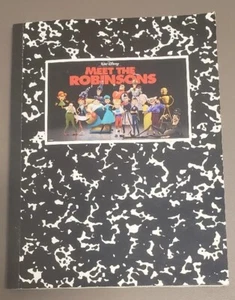 Rare Meet The Robinsons Composition Notebook Movie Walt Disney Cartoon Promo - Picture 1 of 8