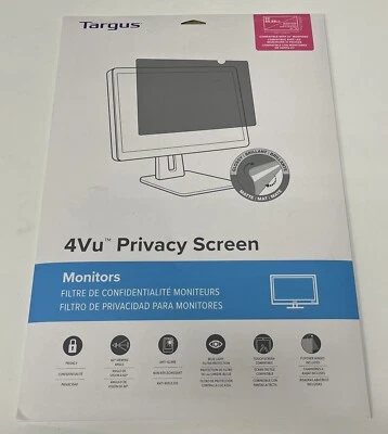 BRAND NEW Targus 4Vu Privacy Screen For 22in LCD Monitors ASF22WGL-80 - Image 1 of 3