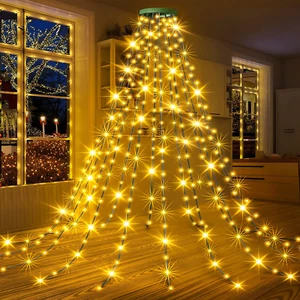 Luci per Albero Di Natale, 3M*16 Rami Catene Luminose Dell' Albero Natale 480LED - Foto 1 di 14