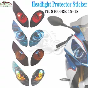 Calcomanía adhesiva protectora de faros apta para BMW S1000RR HP4 2015-2018 2016 2017 - Imagen 1 de 13