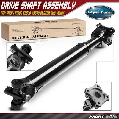 Front Driveshaft Prop Shaft Assembly for Chevy GMC K1500 88-94 K2500 K3500 4WD - Image 1 of 4