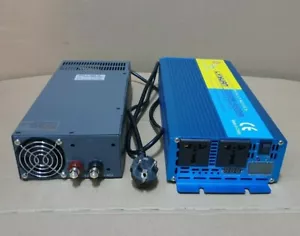 Converter Current And Voltage Of 220V To 110V And Of 50 To 60HZ Max 2000W - Foto 1 di 7
