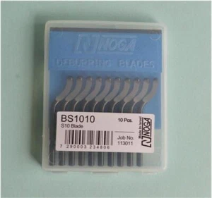10 Blades BS1010  For  NOGA NB1000 RB1000 NB1100  Deburring Tool - Picture 1 of 2