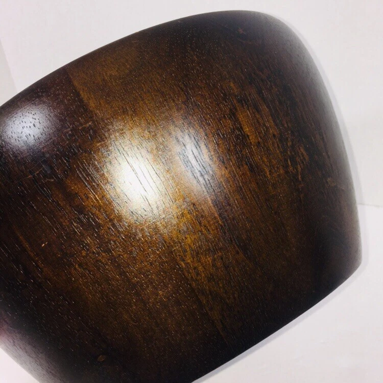 Thomas O’Brien Vintage Modern  Rubberwood 13” Salad /Fruit Bowl - Image 1 of 4