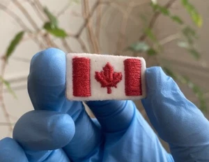 Canada Maple Leaf National Flag embroidered Iron On Sew On Patch NEW - Picture 1 of 2