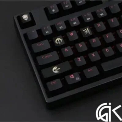 4pcs OW GENJI Keycap Personalized Transparent keycap for Mechanical Keyboard - Image 1 of 4