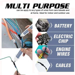 Flüssiges Isolierband Paste Gummi Elektrodraht Kabel Mantel Fix Line Kleber - Bild 1 von 16