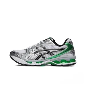 ASICS Gel-Kayano 14 White Peacock Green Casual Sports Men's Shoes - Picture 1 of 7