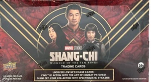 2022 2023 Upper Deck Marvel Shang-Chi Legend Ten Rings HOBBY Box FACTORY SEALED! - Picture 1 of 1