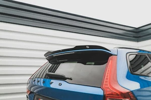 Alerón de techo CUP NEGRO para Volvo V60 MK2 R-Design alerón trasero enfoque - Imagen 1 de 8