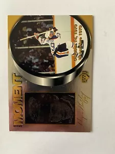 1998-99 McDonald's Upper Deck Gretzky's Moments #M1 Wayne Gretzky - Oliatori - Foto 1 di 2
