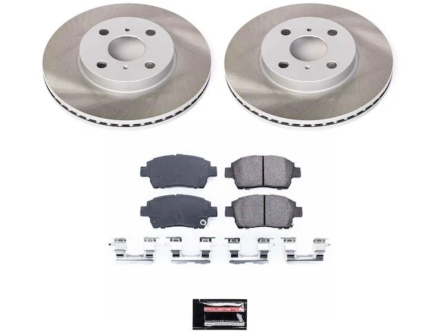 Kit de pastillas de freno delanteras y rotor para 04-06 Scion xA xB TC88S6 Foto 1 de 1
