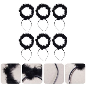  6 Pezzi Fasce Copricapo per Feste per Accessori Costumi Halloween - Foto 1 di 12