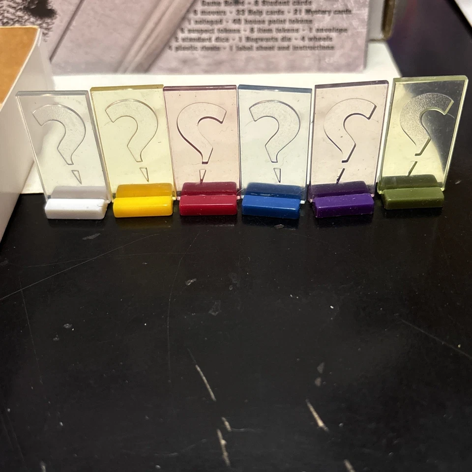 Clue HARRY POTTER Movers Pawns Lot of 6 Game Replacement Pieces & Parts - Image 1 of 1