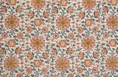 Soane Britian Persian Flower Jewel #PFL00 Stone Linen NEW 3 yards - Image 1 of 2