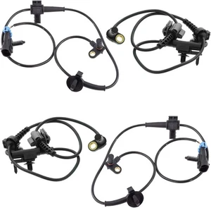 TRQ Front & Rear ABS Wheel Speed Sensor Set for 07-14 Cadillac Escalade - Bild 1 von 1