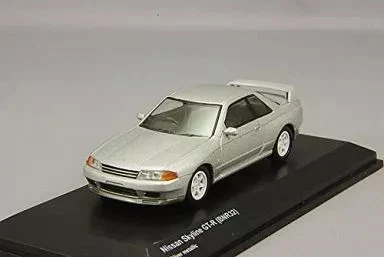 Mini car 164 Nissan Skyline GT-R BNR32 Silver KS07047A10] - Image 1 of 1