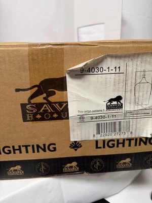 Savoy House Octave 1-Light Wall Sconce 9-4030-1-11 Polished Chrome Clear Glass - Image 1 of 4