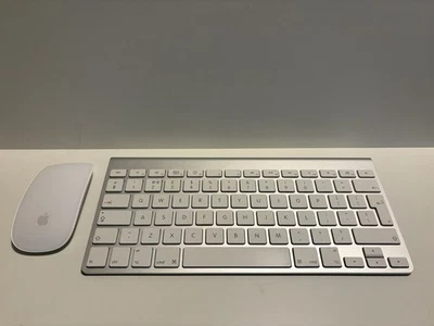 apple wireless keyboard Model A1314 and mouse Model A1657 - Image 1 of 4