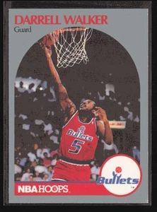 1990-91 Hoops #303 Darrell Walker Washington Bullets - Picture 1 of 2