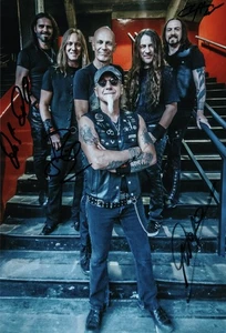 ACCEPT - original signiertes Großfoto 20 x 30 cm Autogramm signed - Picture 1 of 1