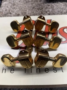 VINTAGE GROVER MADE IN USA GOLD GUITAR TUNERS - Picture 1 of 3