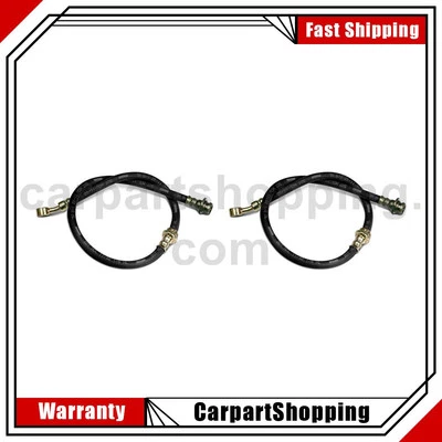 2 Front Brake Hydraulic Hose Fits 1982 GMC S15 1983 GMC S15 S15 Jimmy - Image 1 of 3
