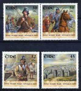Irland 1321a-1324 postfrisch, Battle of Kinsale 400th. anniv. Set von 2001. - Bild 1 von 1