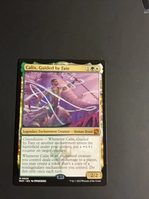 1x Calix Guided By Fate March Of The Machine Aftermath NM Mtg - Image 1 of 3
