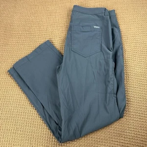 Eddie Bauer Tech Pants Men’s 32x30 Gray Hiking Outdoors Chore Nylon - Picture 1 of 14