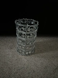 Silver Mirror Light Shade - Picture 1 of 2