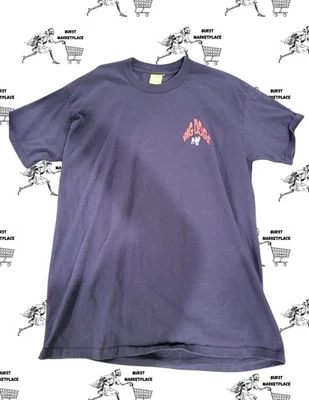 Camiseta De Colección Años 90 Big Dogs Para Hombre Grande Azul Star Trek Parodia Gráfico Ciencia Ficción Foto 1 de 3