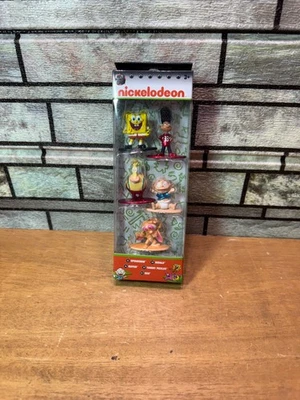 Nano Metalfigs Bob Esponja Pack A (Paquete de 5) Foto 1 de 2