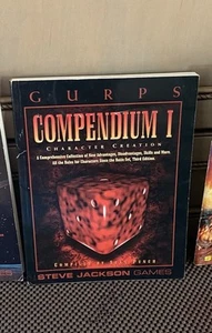 Gurps Compendium Vol. I Character Creation Sean Punch Steve Jackson Games FREESH - Picture 1 of 3
