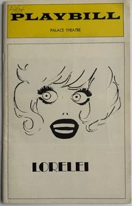 Lorelei - Broadway Playbill - Februar 1974 - Carol Channing - Bild 1 von 3