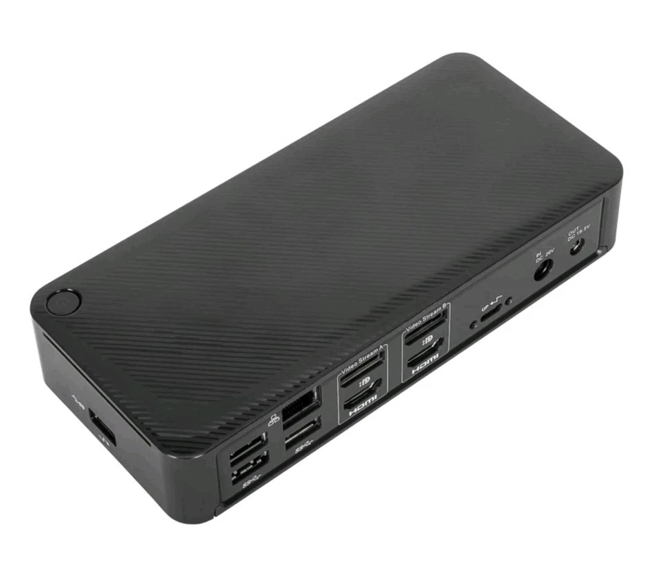 Targus DOCK182-A1 Dual 4K Computer Docking Station 100W PD - Dock (DOCK182GLZ) - Image 1 of 1