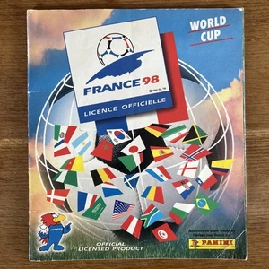 Álbum de pegatinas Panini Francia Mundial 98 1998 INCOMPLETO - Imagen 1 de 24
